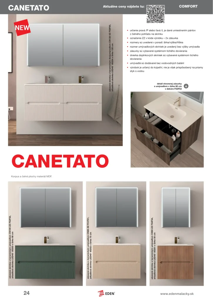 Katalóg série CANETATO – strana 1