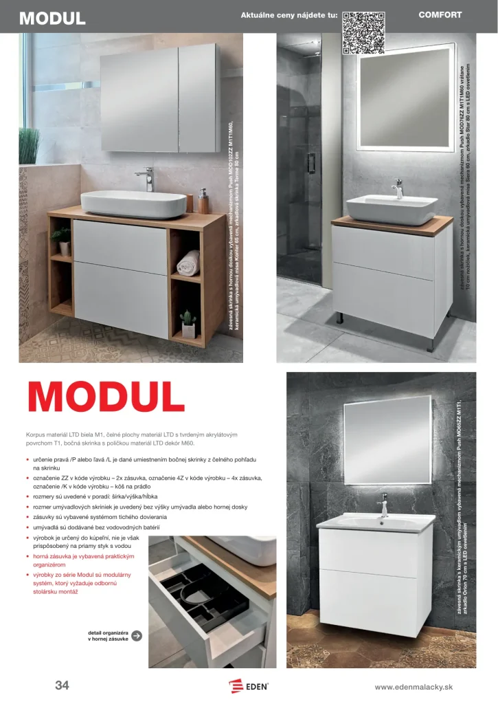 Katalóg série MODUL – strana 1