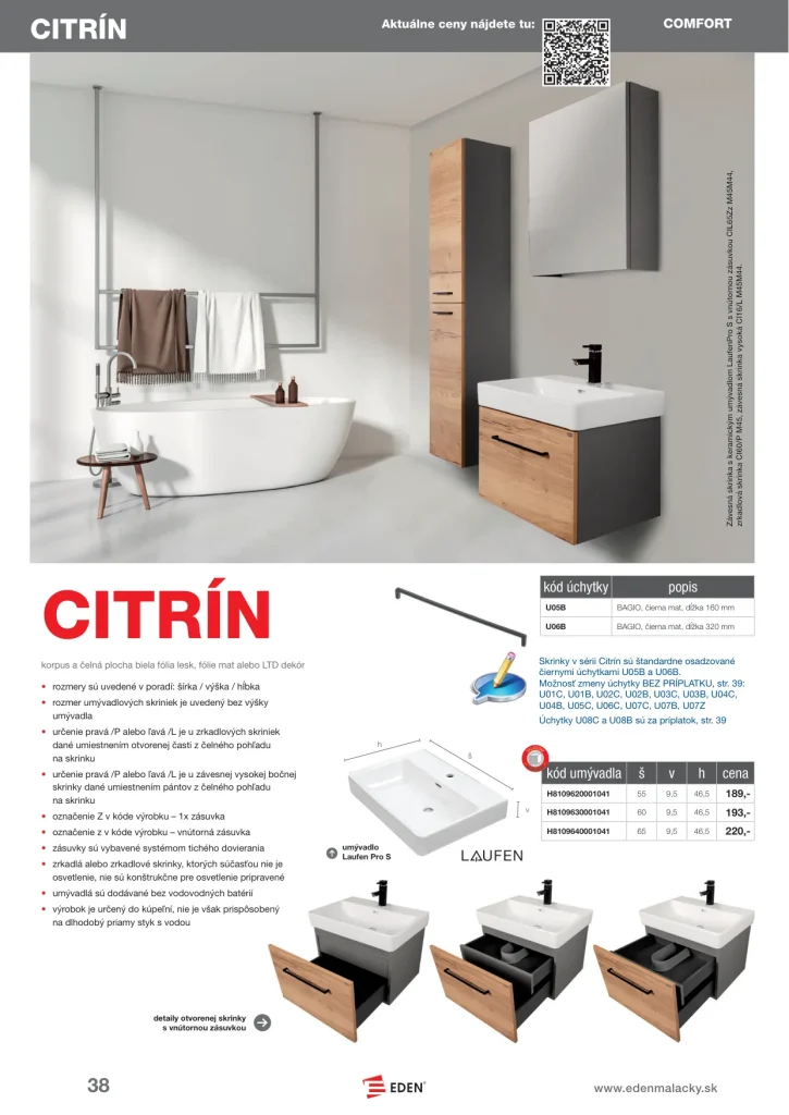 Katalóg série CITRÍN – strana 1
