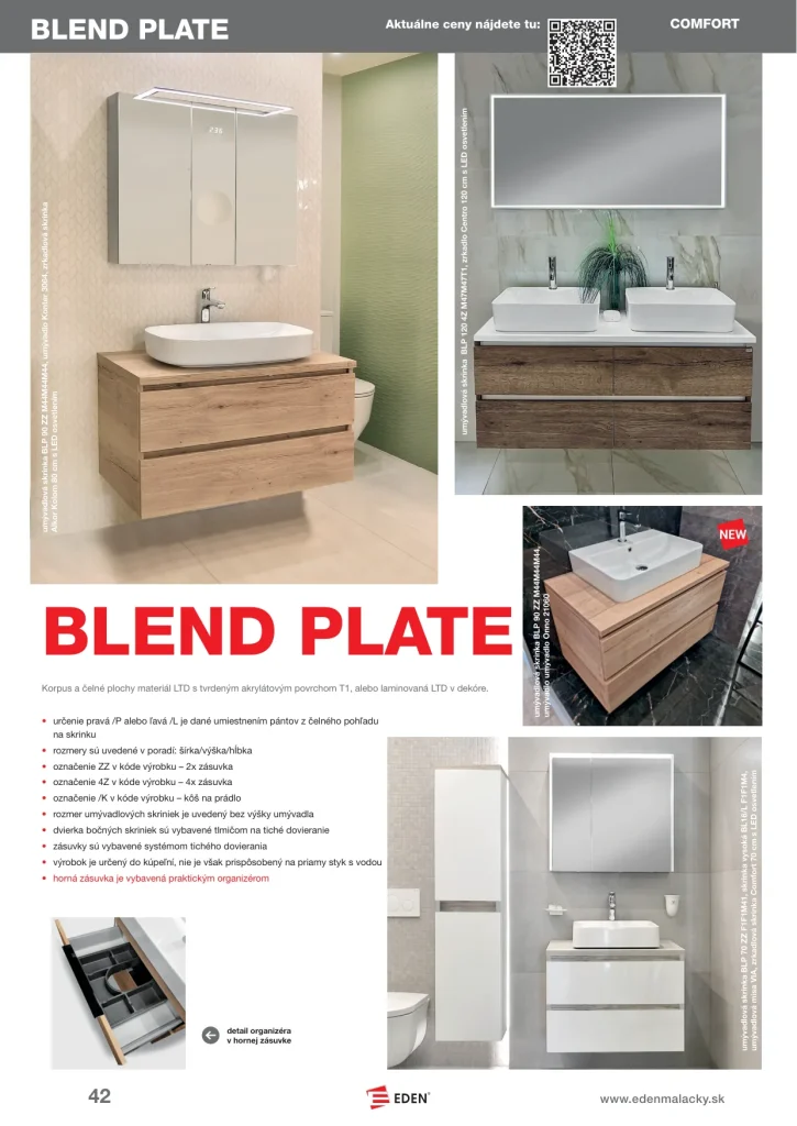 Katalóg série BLEND PLATE – strana 1