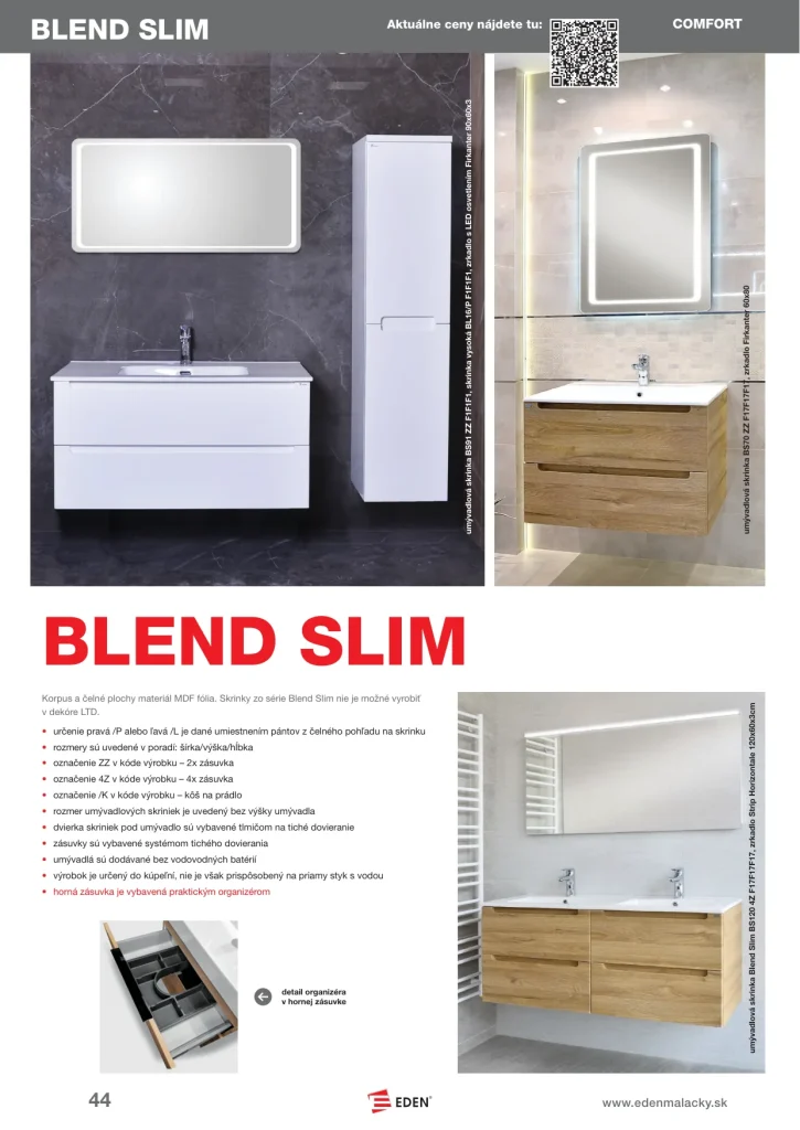 Katalóg série BLEND SLIM – strana 1